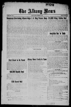 The Albany News (Albany, Tex.), Vol. 43, No. 8, Ed. 1 Friday, November 12, 1926
