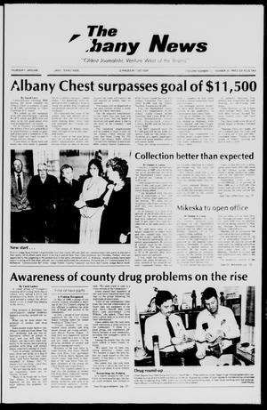 Primary view of object titled 'The Albany News (Albany, Tex.), Vol. 111, No. 30, Ed. 1 Thursday, January 8, 1987'.