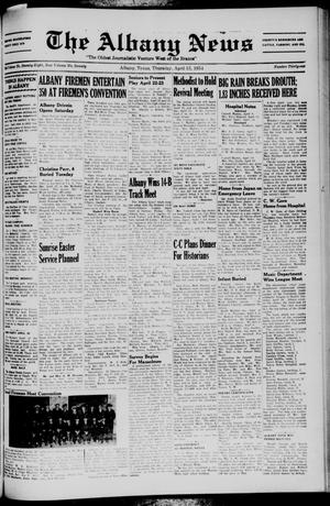 The Albany News (Albany, Tex.), Vol. 70, No. 31, Ed. 1 Thursday, April 15, 1954