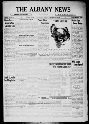 The Albany News (Albany, Tex.), Vol. 51, No. 8, Ed. 1 Thursday, November 28, 1935