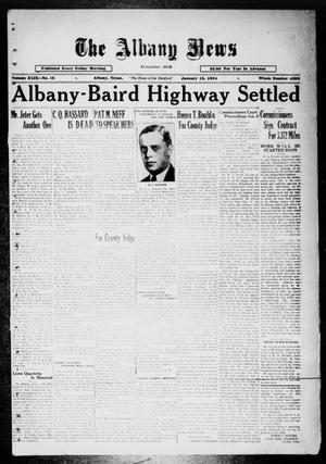 The Albany News (Albany, Tex.), Vol. 49, No. 15, Ed. 1 Friday, January 12, 1934