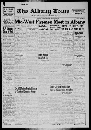 The Albany News (Albany, Tex.), Vol. 56, No. 24, Ed. 1 Thursday, March 27, 1941