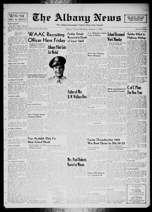 The Albany News (Albany, Tex.), Vol. 58, No. 12, Ed. 1 Thursday, January 7, 1943