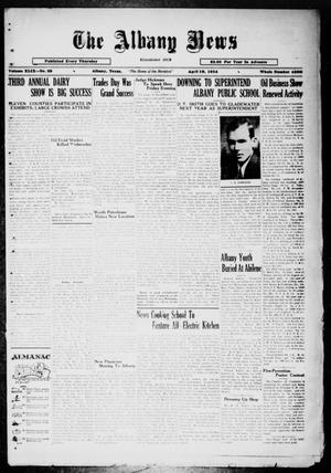 The Albany News (Albany, Tex.), Vol. 49, No. 29, Ed. 1 Thursday, April 19, 1934