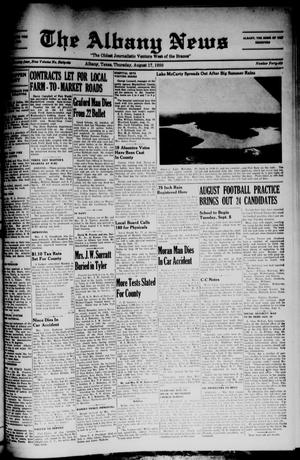 The Albany News (Albany, Tex.), Vol. 66, No. 46, Ed. 1 Thursday, August 17, 1950