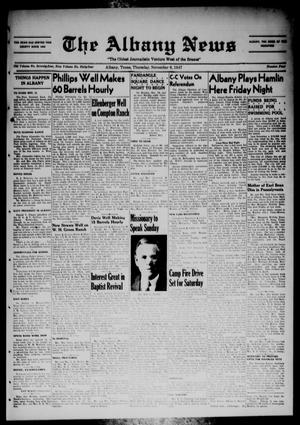 The Albany News (Albany, Tex.), Vol. 64, No. 4, Ed. 1 Thursday, November 6, 1947
