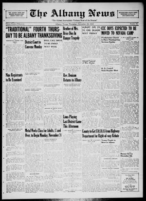 The Albany News (Albany, Tex.), Vol. 57, No. 6, Ed. 1 Thursday, November 20, 1941