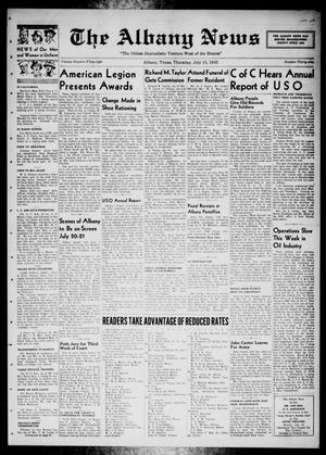 The Albany News (Albany, Tex.), Vol. 58, No. 39, Ed. 1 Thursday, July 15, 1943