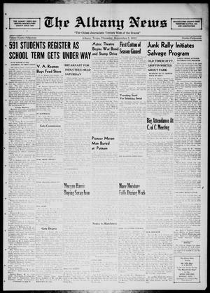 The Albany News (Albany, Tex.), Vol. 57, No. 47, Ed. 1 Thursday, September 3, 1942