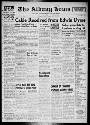 The Albany News (Albany, Tex.), Vol. 58, No. 41, Ed. 1 Thursday, July 29, 1943