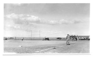 Primary view of object titled '[Baseball game at West Texas State Normal College]'.