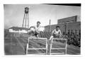 Photograph: [Runners clearing hurdles]