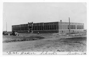 Primary view of object titled 'B. M. Baker School, Pampa, Texas'.