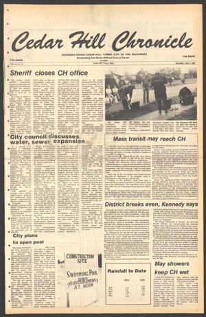 Cedar Hill Chronicle (Cedar Hill, Tex.), Vol. 15, No. 41, Ed. 1 Thursday, June 7, 1979