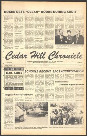 Primary view of object titled 'Cedar Hill Chronicle (Cedar Hill, Tex.), Vol. 15, No. 14, Ed. 1 Thursday, December 7, 1978'.