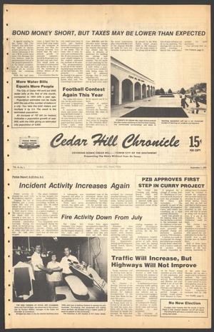 Cedar Hill Chronicle (Cedar Hill, Tex.), Vol. 15, No. 1, Ed. 1 Thursday, September 7, 1978