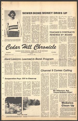 Primary view of object titled 'Cedar Hill Chronicle (Cedar Hill, Tex.), Vol. 15, No. 29, Ed. 1 Thursday, March 15, 1979'.