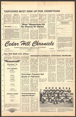 Cedar Hill Chronicle (Cedar Hill, Tex.), Vol. 15, No. 28, Ed. 1 Thursday, March 8, 1979