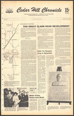 Cedar Hill Chronicle (Cedar Hill, Tex.), Vol. 15, No. 7, Ed. 1 Thursday, October 19, 1978