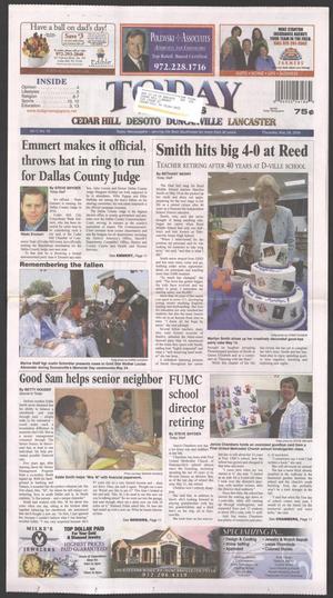 Primary view of object titled 'Today Newspapers (Duncanville, Tex.), Vol. 1, No. 11, Ed. 1 Thursday, May 28, 2009'.