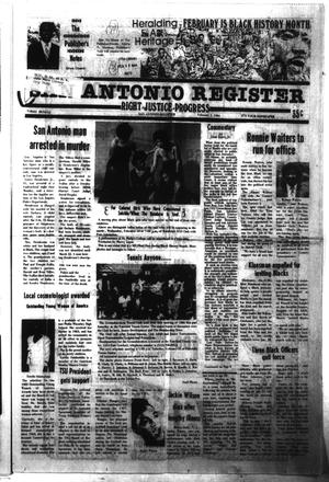 San Antonio Register (San Antonio, Tex.), Vol. 48, No. 43, Ed. 1 Thursday, February 2, 1984