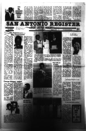 San Antonio Register (San Antonio, Tex.), Vol. 48, No. 49, Ed. 1 Thursday, March 15, 1984