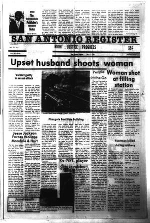 San Antonio Register (San Antonio, Tex.), Vol. 49, No. 6, Ed. 1 Thursday, May 17, 1984