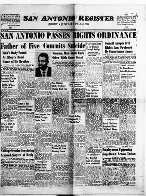 San Antonio Register (San Antonio, Tex.), Vol. 34, No. 37, Ed. 1 Friday, November 12, 1965