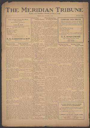 The Meridian Tribune (Meridian, Tex.), Vol. 28, No. 16, Ed. 1 Friday, September 22, 1922