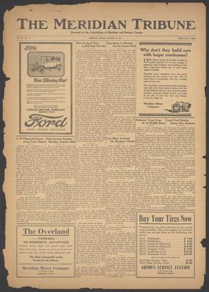 The Meridian Tribune (Meridian, Tex.), Vol. 30, No. 19, Ed. 1 Friday, October 12, 1923