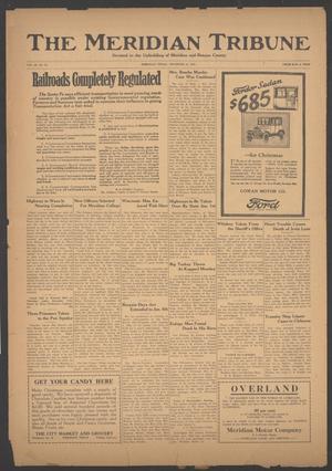 The Meridian Tribune (Meridian, Tex.), Vol. 30, No. 29, Ed. 1 Friday, December 21, 1923
