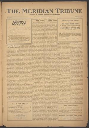 The Meridian Tribune (Meridian, Tex.), Vol. 28, No. 21, Ed. 1 Friday, October 27, 1922