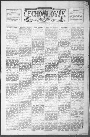 Čechoslovák and Westske Noviny (West, Tex.), Vol. 9, No. 19, Ed. 1 Friday, May 7, 1920