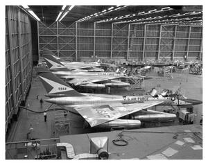 [B-58's in Experimental Building]