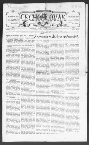 Čechoslovák  (Rosenberg, Tex.), Vol. 2, No. 6, Ed. 1 Wednesday, November 13, 1918