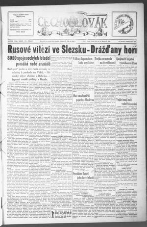 Čechoslovák and Westske Noviny (West, Tex.), Vol. 34, No. 7, Ed. 1 Friday, February 16, 1945