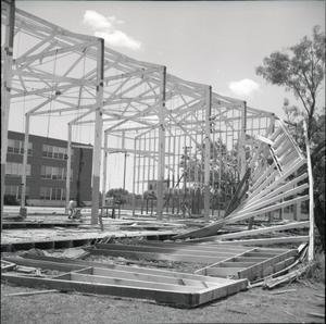[Photograph of the Corral Demolition]