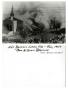 Photograph: [Photograph of Old Behrens Chapel Fire]