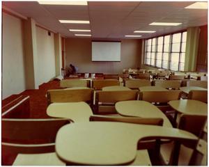 [Photograph of Abilene Hall Classroom]