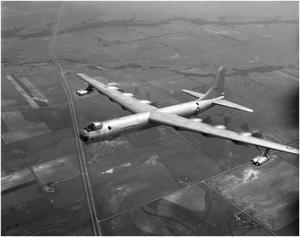 B-36D #88 In Flight