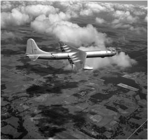 B-36D #54 In Flight