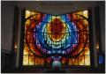 Primary view of [Photograph of Stained Glass Window]