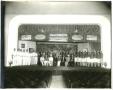 Photograph: [Photograph of Cast on Stage]