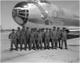 Photograph: Flight Crew of Last B-36 #383