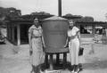Photograph: [Photograph of Women at Drinking Fountain]