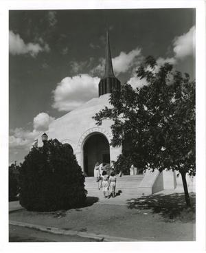 Primary view of object titled '[Photograph of Behrens Chapel]'.