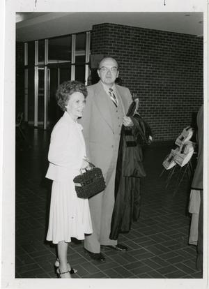 [Photograph of Ed Tapscott and Betty Stevens]