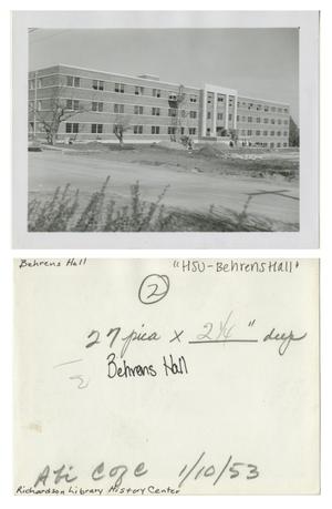[Photograph of Behrens Hall]
