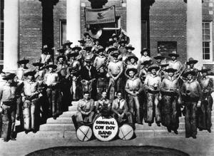 [Photograph of Cowboy Band]