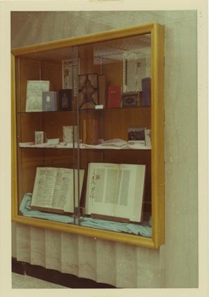 [Photograph of Display Case]